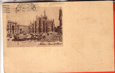 Cartolina milano citta usato  Montegranaro