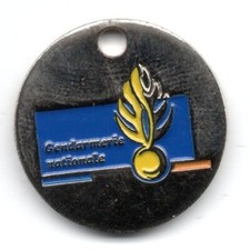 Jeton caddie gendarmerie d'occasion  Nancy-