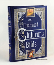 THE ILLUSTRATED CHILDREN'S BIBLE Deluxe Leatherbound Classics 2012 *Like New* comprar usado  Enviando para Brazil