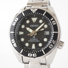 Mostrador preto mergulhador automático SEIKO Sumo Prospex SBDC031/6R15-00G0 comprar usado  Enviando para Brazil