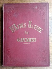 Gavarni nature lithographies. d'occasion  Paris IX