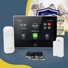 HOMSECUR Système Alarme Écran tactile Française Sans Fil WIFI 4G GSM LCD, usado comprar usado  Enviando para Brazil