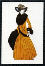 Jugendstil elegante dame gebraucht kaufen  Bielefeld