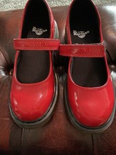 Docs martens red for sale  MANCHESTER