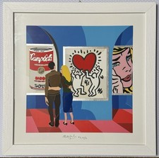 Quadro serigrafia ugo usato  Roma