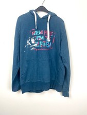 Drunknmunky hoodie blue for sale  BURY ST. EDMUNDS