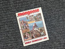 Folheto de bicicleta MONGOOSE 1984 BMX * Original comprar usado  Enviando para Brazil