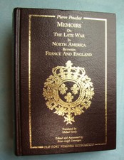 Memoirs.. War In North America.. France & England ~1994~ Pouchot Niagara Indian segunda mano  Embacar hacia Mexico