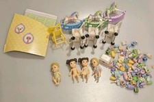 Lote de muñecas bebé y otros accesorios 2004 5SIES 5 SIES entretenimiento MGA segunda mano  Embacar hacia Mexico