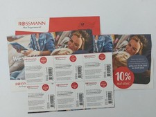 Rossmann gutscheine coupon gebraucht kaufen  Hamburg