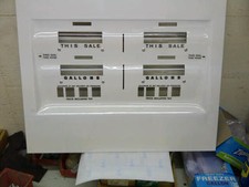 Pump face tokheim for sale  Anniston