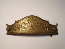 Vintage brass conductors for sale  Gouldsboro