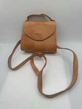 Bolsa tiracolo Sergios Collection couro natural feita à mão satchel conversível comprar usado  Enviando para Brazil