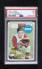 1969 topps johnny d'occasion  Expédié en Belgium