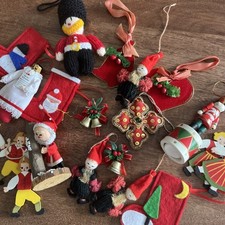 Vintage christmas decorations for sale  MILTON KEYNES