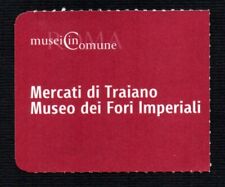 Biglietto ingresso mercati usato Biglietto ingresso mercati usato  Roma