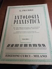 Libro antologia pianistica usato  Genova