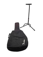 Bolsa de transporte Fender preta acolchoada para guitarra elétrica com suporte para guitarra Stagg comprar usado  Enviando para Brazil