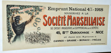 Affiche ancienne emprunt d'occasion  Marseille I