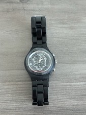 Cronógrafo Swatch “Full‐Blooded Black Skull” – Novo em folha. Sem caixa comprar usado  Enviando para Brazil