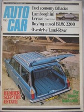 Autocar magazine 1974 for sale  DARWEN