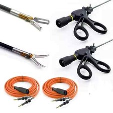 Conjunto de pinças bipolares laparoscópicas 5 mm Maryland instrumentos cirúrgicos fenestrados comprar usado  Enviando para Brazil