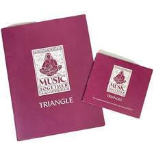 Music together triangle for sale  San Jose