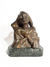 Scultura madonna bronzo usato  Milano