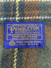 Vintage pendleton green for sale  Tucson