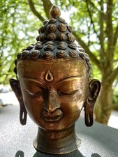 Bronzekopf buddha südostasien gebraucht kaufen  Hamburg