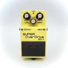 Pedal de efeitos BOSS SD-1 Super OverDrive JRC4558DD 1994 fabricado em Taiwan ACA GG39184, usado comprar usado  Enviando para Brazil