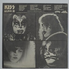 KISS LP 1977 Alive II Hard To Find Greece Unique Variant Ships From USA comprar usado  Enviando para Brazil