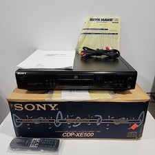 CD Player Sony CDP-XE500, Conversor Hybrid Pulse D/A, Alto Alcance Dinâmico comprar usado  Enviando para Brazil