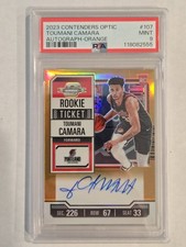 2023 Contenders Optic Toumani Camara Rookie Ticket Auto RC Orange #20/25 PSA 9 comprar usado  Enviando para Brazil