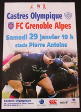 Affiche rugby top d'occasion  Castres