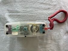 Telefone fixo vintage divertido, "Metrolight" transparente/transparente, anos 1980-90 comprar usado  Enviando para Brazil