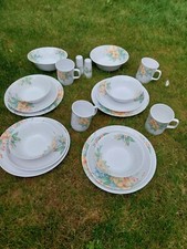 Melamine dinner set for sale  ALDERSHOT