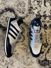 Usado, Adidas Originals Galaxy OG prata metálico noite índigo masculino tamanho 12 *usado uma vez* comprar usado  Enviando para Brazil