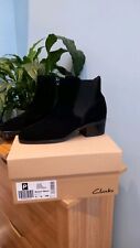 Black suede ankle for sale  LANCASTER