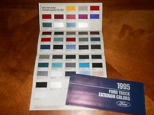 1995 FORD TRUCK CORES EXTERIORES/FOLHETO DE LASCAS DE TINTA 95 F-SERIES BRONCO VANS + comprar usado  Enviando para Brazil