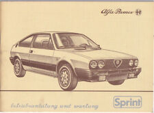 Alfa romeo sprint gebraucht kaufen Alfa romeo sprint gebraucht kaufen  Padenstedt