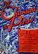 Livret partitions chant d'occasion  Chaumont