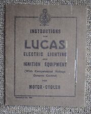 Lucas motor cycle for sale  NOTTINGHAM