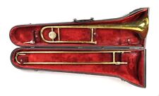 Trombone de latão muito raro antigo Odell by Vega na caixa comprar usado  Enviando para Brazil