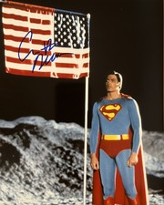 Foto assinada do Superman por Christopher Reeve com certificado de autenticidade autógrafo Homem de Aço comprar usado  Enviando para Brazil
