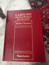 Larousse encyclopédie couleur d'occasion  Yzeure