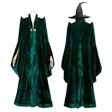 Fantasia Escola de Bruxaria Professor McGonagall Halloween Bruxa Bruxa Robe comprar usado  Enviando para Brazil