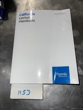 California lecture handouts for sale  Los Angeles