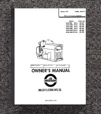 Welder owner parts for sale  Addison