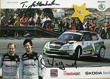 Riginal rallye autogrammkarte gebraucht kaufen  Halberstadt